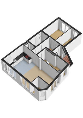 Floorplan - Laan van Eik en Duinen 121, 2564 GN Den Haag